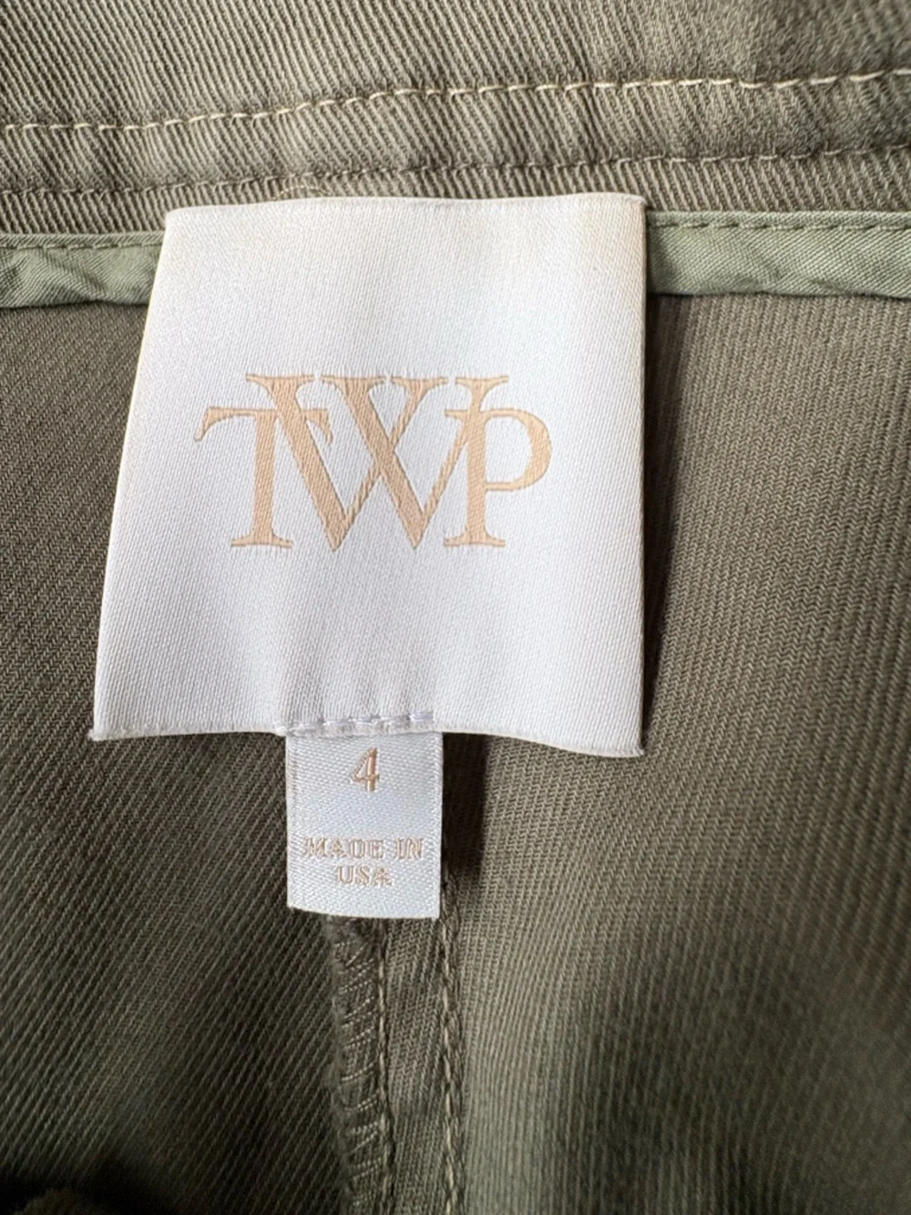 TWP  Coop Cargo Trousers New Size 4 - Picture 5 of 6